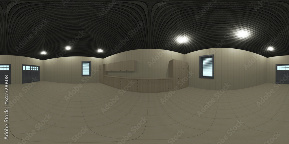 garage HDRI map Stock Illustration | Adobe Stock