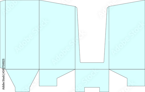 Verpackung Display offene Stanzkontur