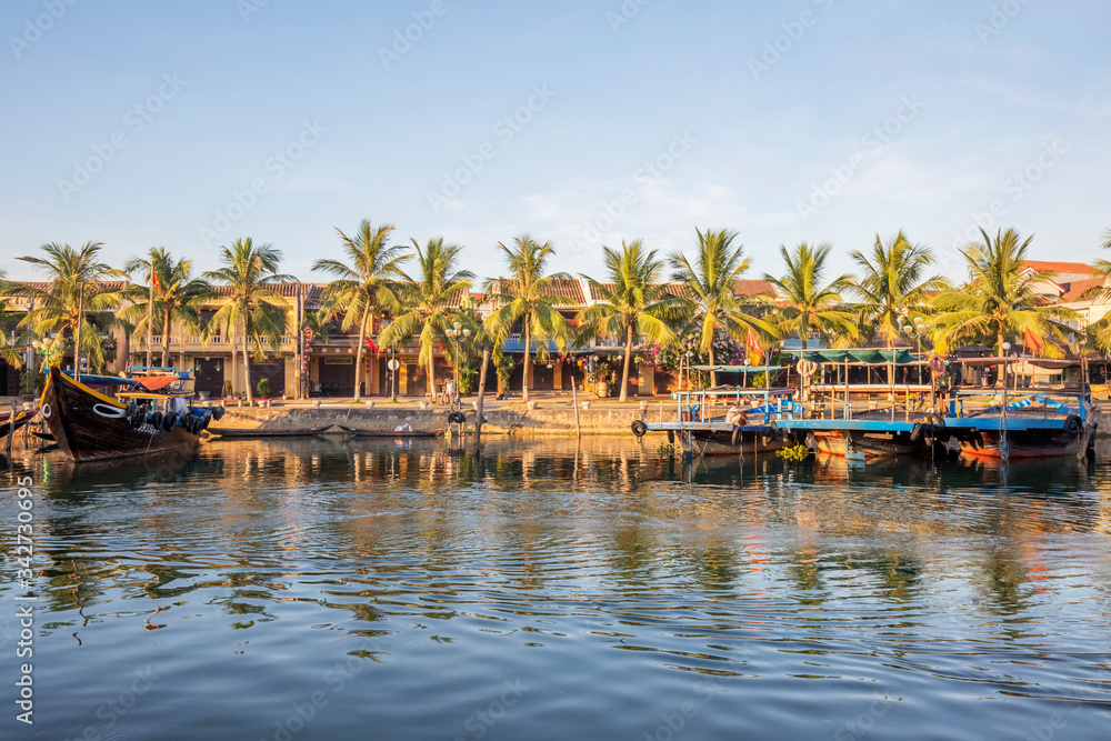 view of Hoi An ancient town, UNESCO world heritage, at Quang Nam province. Vietnam. Hoi An is one of the most popular destinations in Vietnam
view of Hoi An ancient town, UNESCO world heritage, at Quang Nam province. Vietnam. Hoi An is one of the most popular destinations in Vietnam