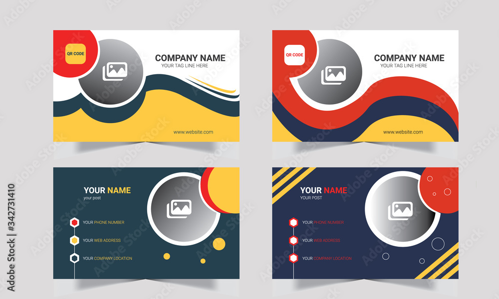 Business card template