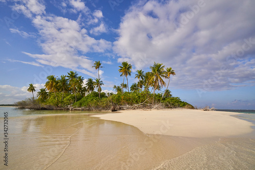 Desert Island in Maldives