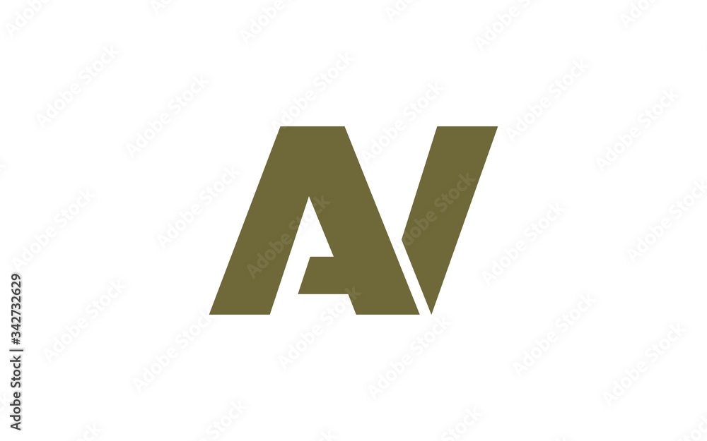 AN or NA and A, N Uppercase Letter Initial Logo Design, Vector Template AN or NA and A, N Uppercase Letter Initial Logo Design, Vector Template