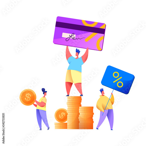 Vector customer loyalty program cashback bonus a