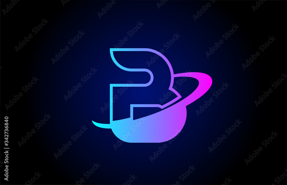 B letter logo icon for business and company B letter logo icon for business and company
