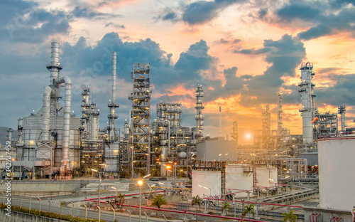 Oil and Gas Industrial zone,The equipment of oil refining,Close-up of industrial pipelines of an oil-refinery plant,Detail of oil pipeline with valves in large oil refinery.