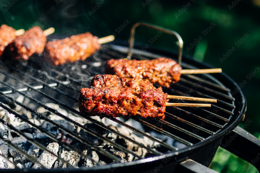 Sizzling hot summer barbecue 