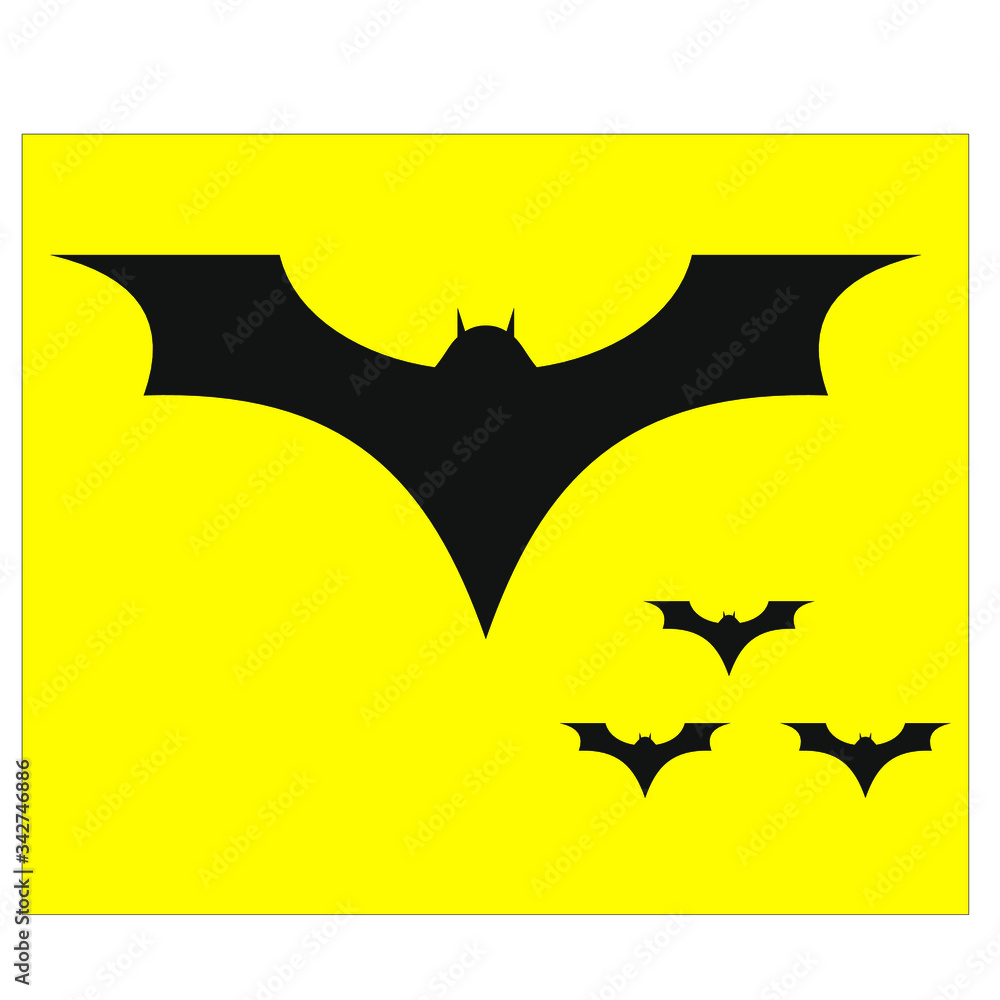 Fototapeta premium halloween bat vector