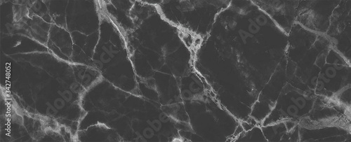 black cracked Marble texture frame background