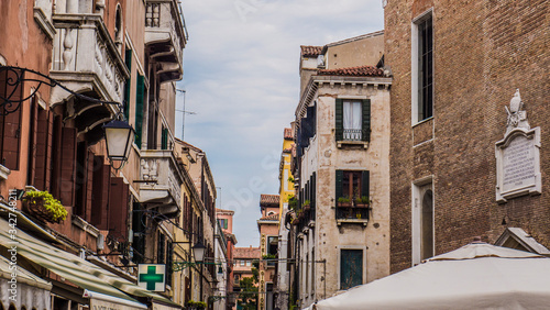 Stadtansicht des historischen Venedig in Italien