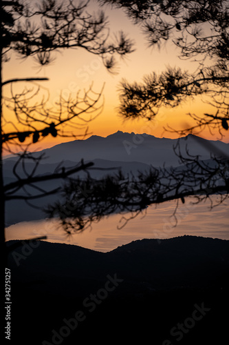 sunset by volterraio in elba island © Daniele Fiaschi Ph