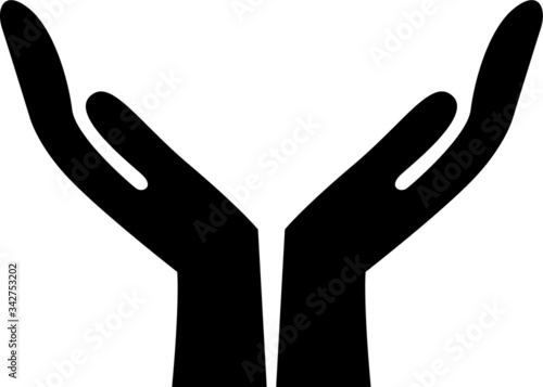 Faith icon vector. Trendy flat faith icon from religion collection