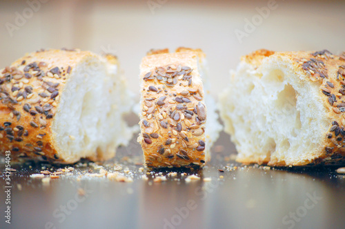 Bread with grain