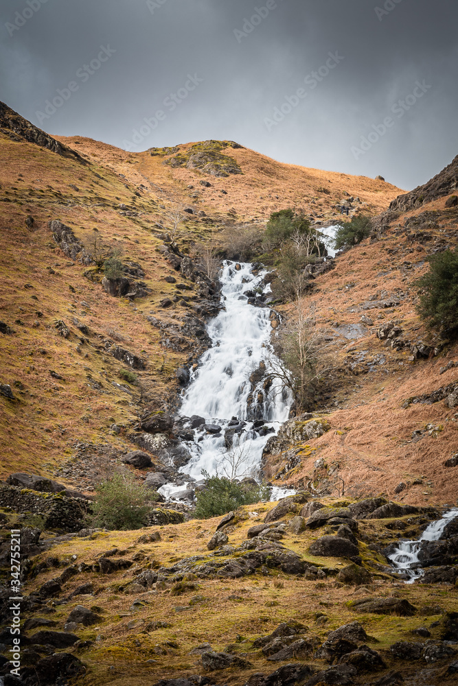 A waterfall in the Lake District, Sour Milk Beck