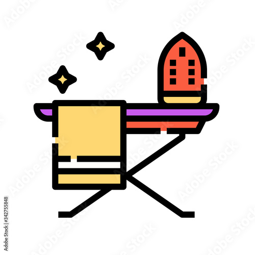 Ironing board  laundry  ironing  housework icon