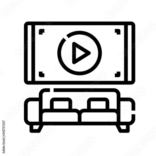 Tv  watch  movie  entertainment  cinema  smart tv  hobby icon