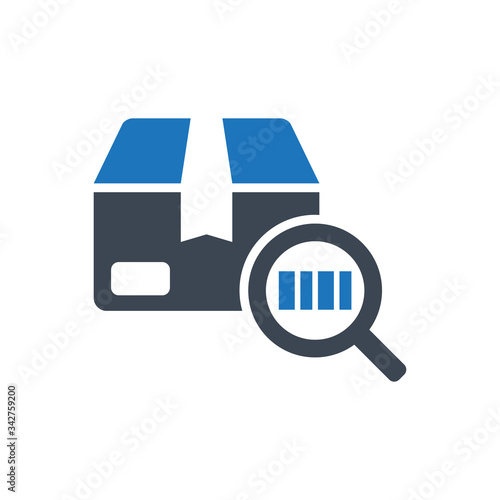 Tracking number icon