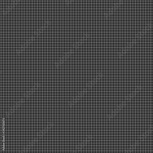 Abstract background Grid line white color on black background pattern Square artwork Contemporary arts, monotone Artistic paper canvas, space for frame copy write postcard