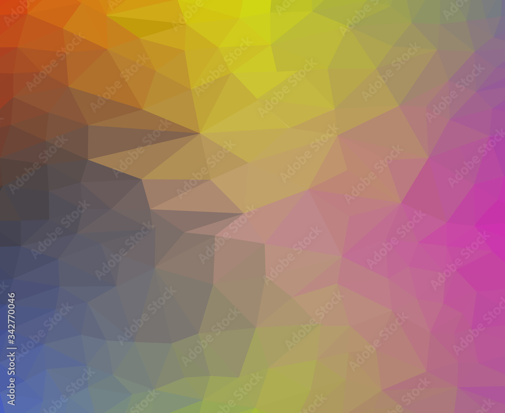 Fototapeta premium polygonal geometric colorful background, mosaic gradient design for art work