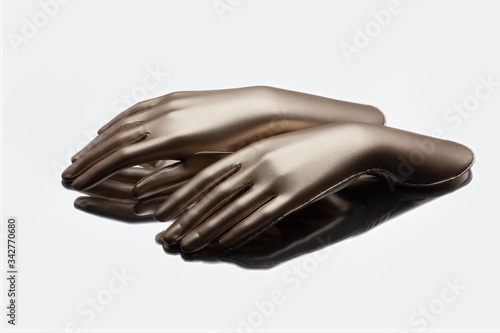 Mains Fleurs Gants