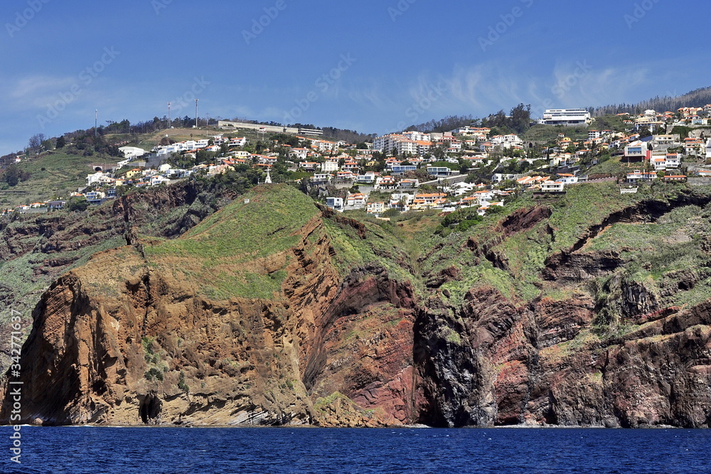 Funchal is the main city of Madeira Island in the Atlantic Ocean.