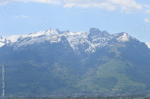 Bergpanorama Schweiz