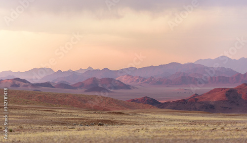Namibia Desert im Abendlicht