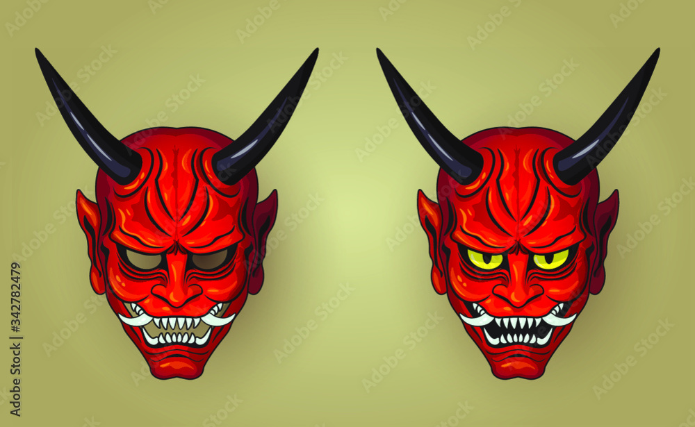 Traditional Japanese Demon