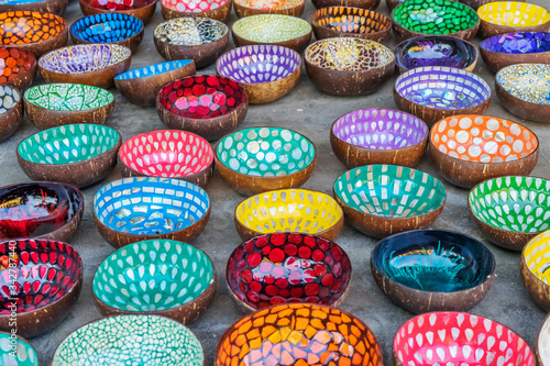 Handmade Colorful souvenir at Hoi An old town, Vietnam