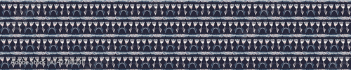 Indigo blue doodle stripe seamless pattern. Sketchy geometric vector background. Modern dark navy striped wallpaper graphic design. Hand drawn quirky all over print. Masculine home deco textile swatch