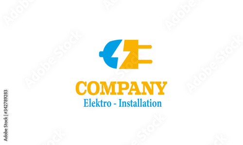  Elektriker Logo , Elektroinstallateur Logo , Elektrotechniker Logo , Handwerker Logo