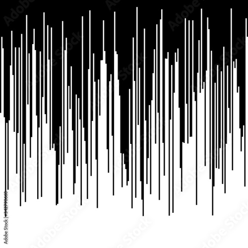 Straight Vertical Variable Width Stripes Striped Vector Background