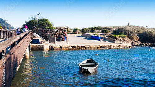 passerelle du petit au grand Gaou photo