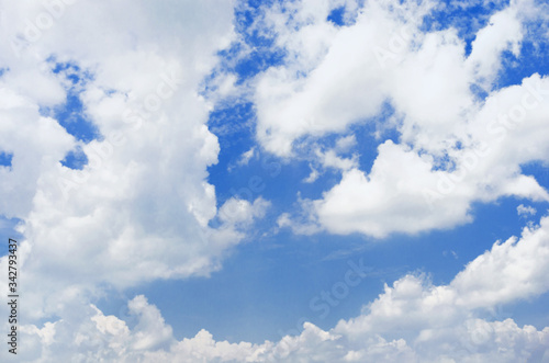 beautiful cloud and blue sky background.