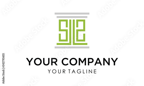initial s  law firm logo