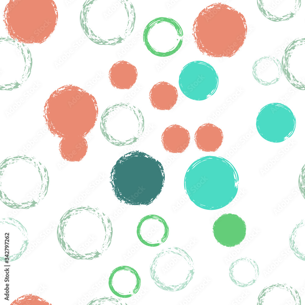Colorful Polka Dots 
