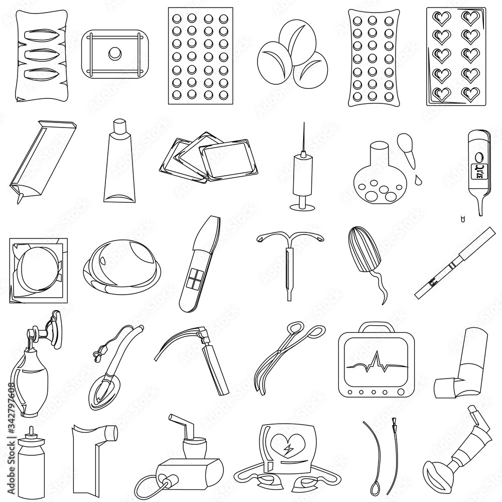 big-set-of-vector-medical-icons-medicines-medical-equipment
