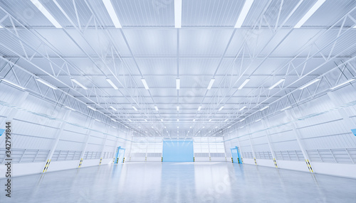 3d rendering hangar