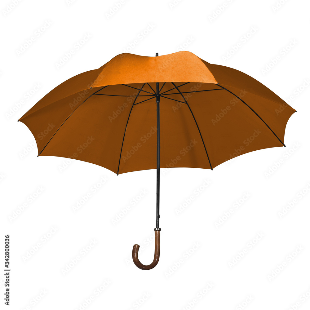 Open umbrella, isolated on white background