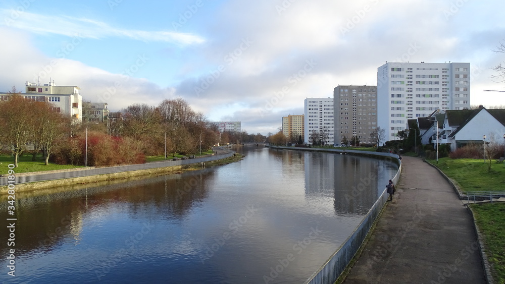 Fototapeta premium Panorama miasta Kołobrzeg