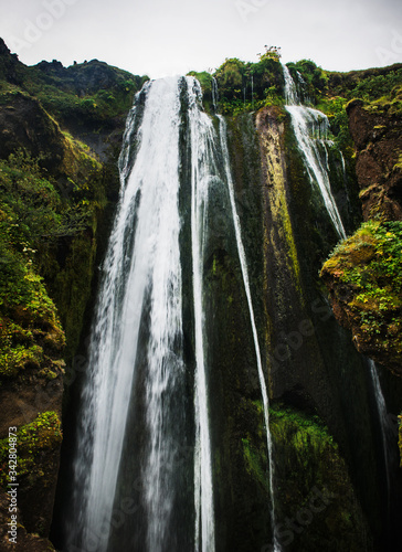 Kvernufoss waterfall, Southern Iceland, Scandinavia, Europe photo