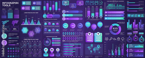 Bundle infographic UI, UX, KIT elements with charts, diagrams, workflow, flowchart, timeline, online statistics, marketing icons elements design template. Vector info graphics and infographics set.