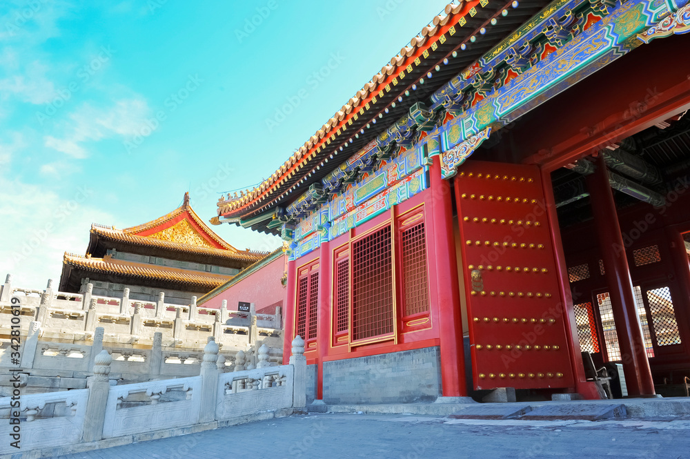 Forbidden city ( also called Palace Museum ) in Beijing - China Forbidden city ( also called Palace Museum ) in Beijing - China