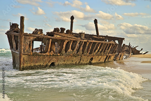 S.S. Maheno ship wreck on Frazer Island