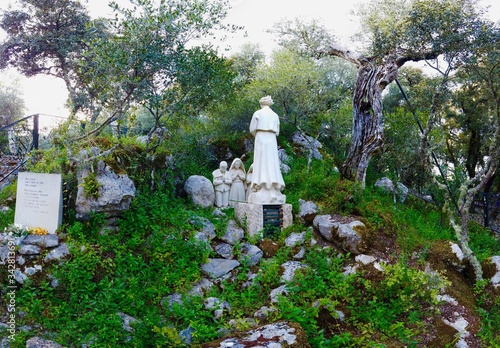 Fotografie aparicion del angel en Fatima portugal, loca do cabeço