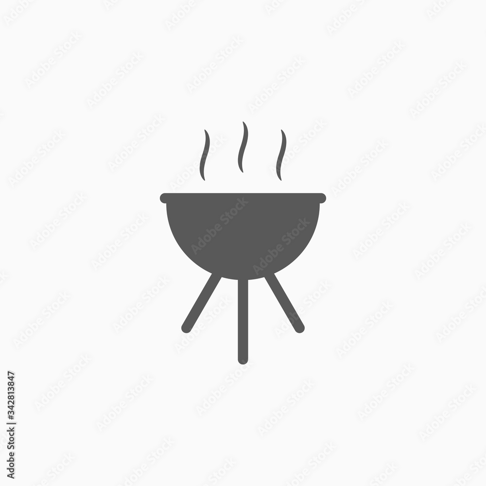 barbecue icon, bbq vector, food illustration barbecue icon, bbq vector, food illustration