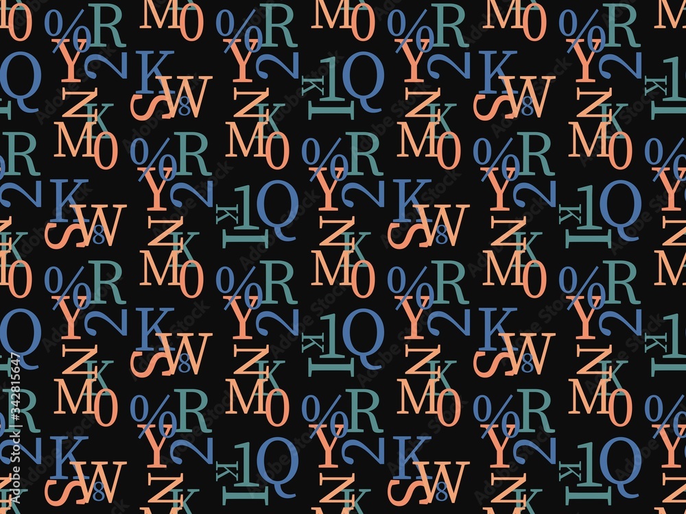 Spring. Colors. symbols. letter. Pattern without seams Spring. Colors. symbols. letter. Pattern without seams