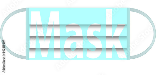 Mask with Text