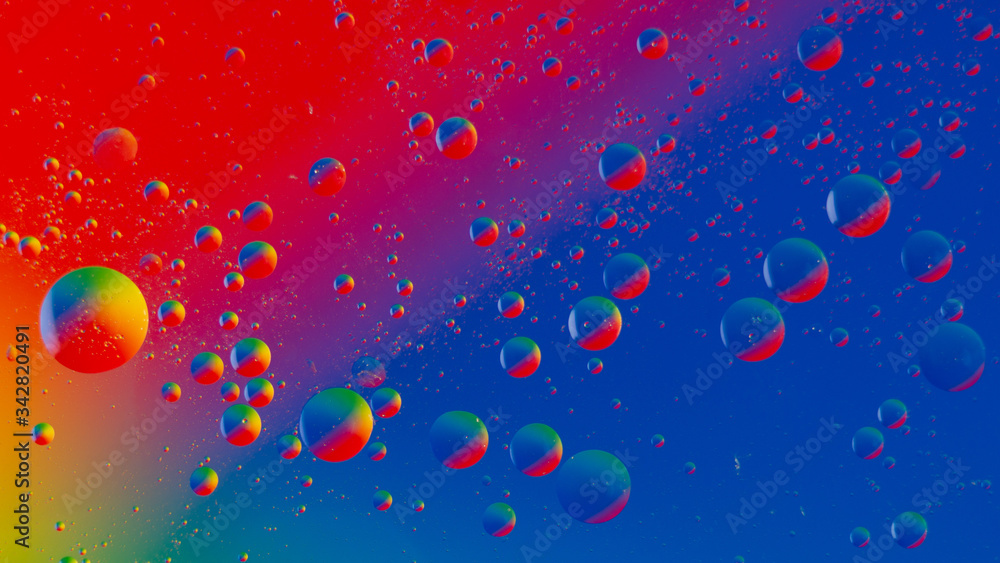 Fototapeta premium Immagine fotografica astratta e molto colorata