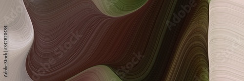 abstract surreal banner with very dark pink, silver and rosy brown colors. fluid curved lines with dynamic flowing waves and curves