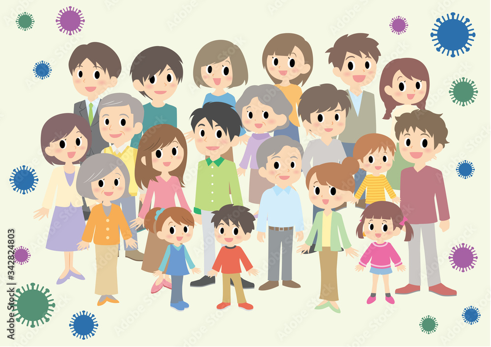 3つの密　密集場所